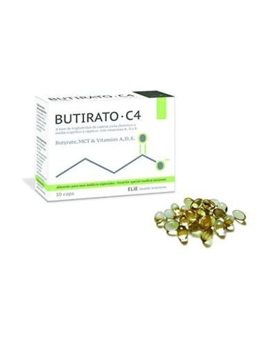 Elie Healt Butirato C4 , 30 perlas