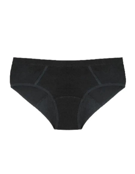 Enna Braga Menstrual Teens Sporty - Flujo Medio, 164 Cm, Negro