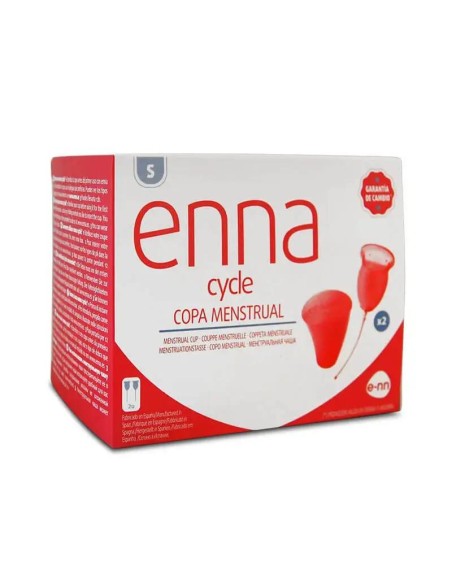 Enna Cycle Copa Menstrual Sin Aplicador, Talla S
