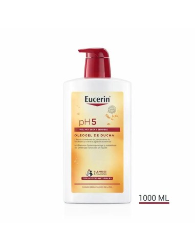 Eucerin Oleogel Ducha Ph5, 1000 ml