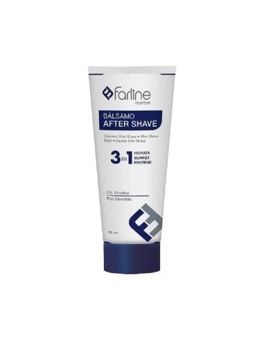 Farline Hombre Bálsamo After Shave 3 En 1, 75 ml