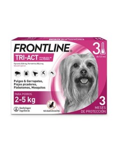 Frontline Tri-Act 2-5Kg Xs, 3 Pipetas