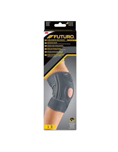 Futuro™ Rodillera Estabilizadora Ajuste Confort 04040, Ajustable (27.9 - 55.9 Cm)