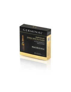 Germinal Acción Inmediata Doble Efecto Flash 5 Ampollas