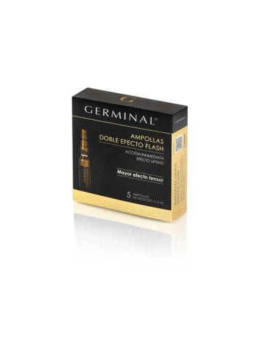 Germinal Acción Inmediata Doble Efecto Flash 5 Ampollas
