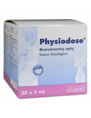 Gilbert Suero Fisiologico, 30 x 5 ml