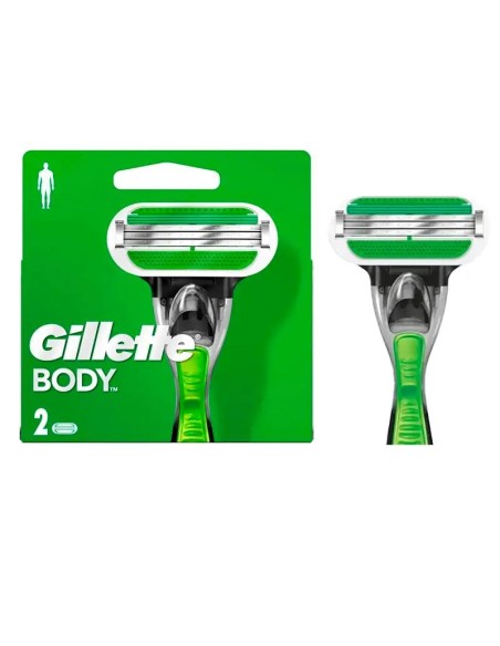 Gillette Cargador Body 2 Uds