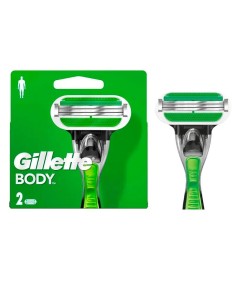 Gillette Cargador Body 2 Uds 2