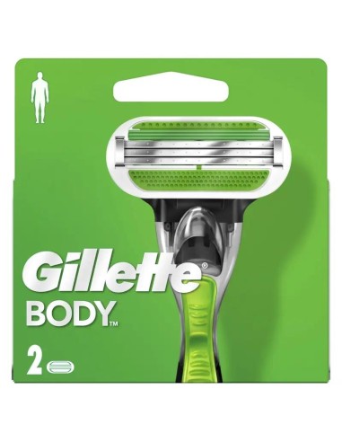 Gillette Cargador Body 2 Uds