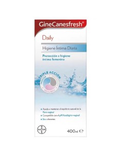 GineCanesfresh Gel Higiene Íntima Diaria, 400 ml