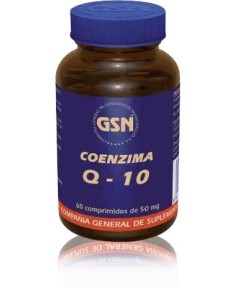 Gsn Coenzima Q10 50Mg 60 Comprimidos