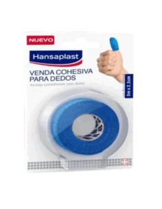 Hansaplast Venda Cohesiva Para Dedos Azul