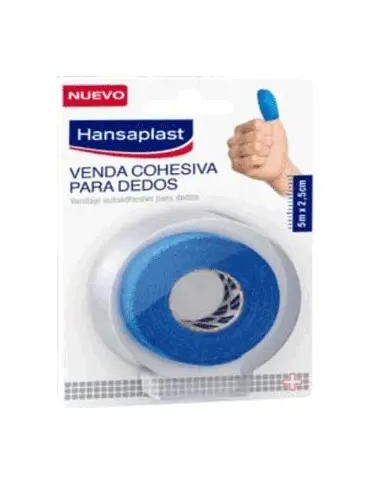 Hansaplast Venda Cohesiva Para Dedos Azul