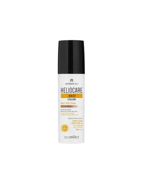 Heliocare 360° Color Gel Oil-Free Spf 50+ Tono Bronze Intense 50 Ml