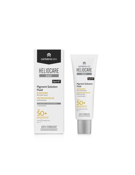 Heliocare 360º Pigment Solution Fluid Spf50+, 50 Ml