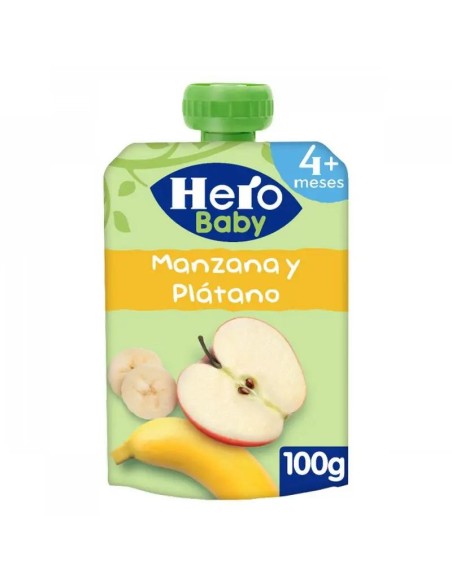 Hero Baby Bolsita  Manzana Y Plátano 100G