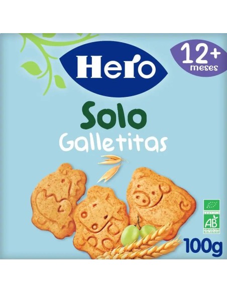 Hero Baby Galleta  Solo Galletitas De Animales 100G