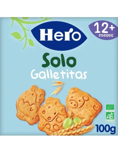 Hero Baby Galleta  Solo Galletitas De Animales 100G