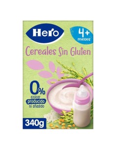 Hero Baby Papilla De Cereales  Cereales Sin Gluten 340G 2