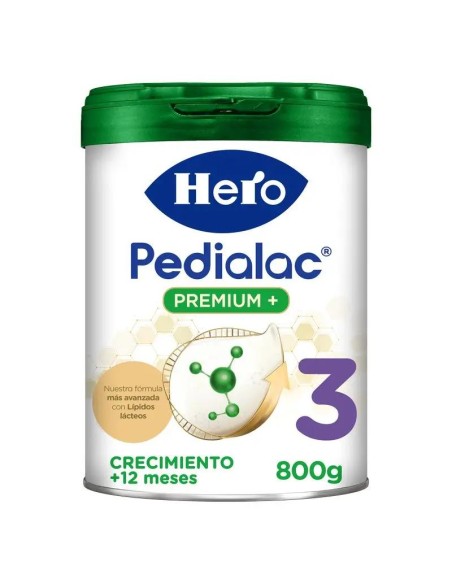 Hero Baby Pedialac Leche 3 Bote 800 gr