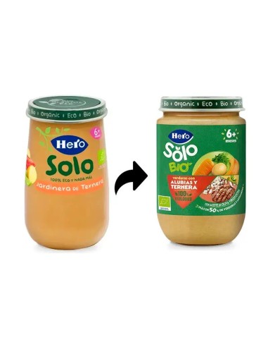 Hero Baby Tarrito Eco Hero Solo Ternera 190G
