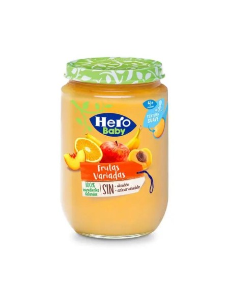 Hero Baby Tarritos De Frutas Variadas, 190g