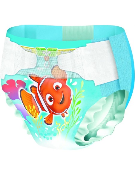 Huggies Pañal Little Swimmers Talla 2-3 (3-8 Kg), 12 Unidades