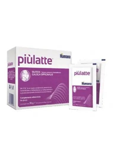 Humana Piulatte Complemento Alimenticio Para Lactancia 14 sobres x 5 gr