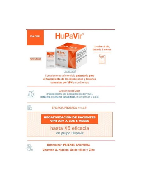 Hupavir 20 sobres