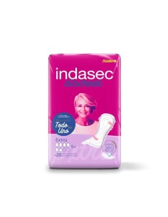 Indasec Discreet Compresa Incontinencia Extra, 20 unidades 2