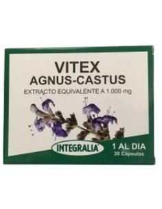 Integralia Vitex Agnus Cactus, 30 Cápsulas 2