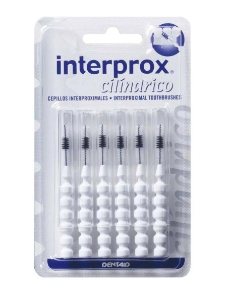 Interprox Cepillo Dental Interproximal Cilíndrico 6 unidades