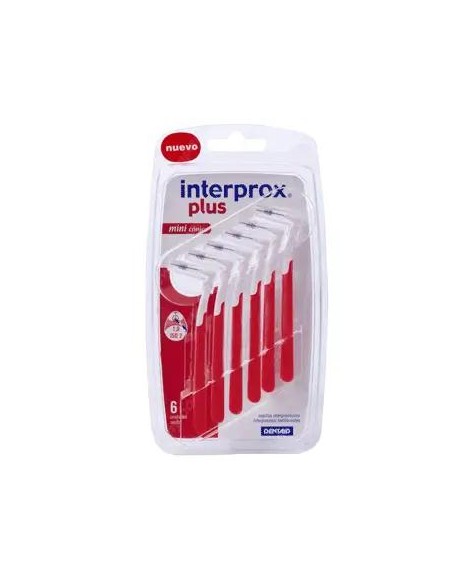 Interprox Plus Cepillo Dental Mini Cónico 6 unidades