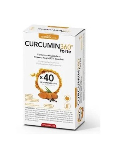 Intersa Curcumin 360 Forte 60 Cápsulas