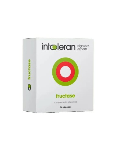 Intoleran Fructase Complemento Alimenticio, 36 cápsulas