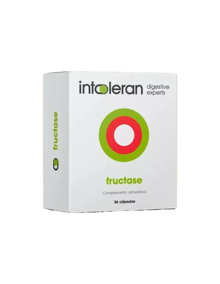 Intoleran Fructase Complemento Alimenticio, 36 cápsulas