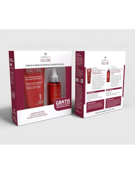 Iraltone Loción + Champú Fortificante Minitalla 75 Ml Regalo