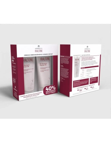 Iraltone Pack Champú Ds, 2X200 ml