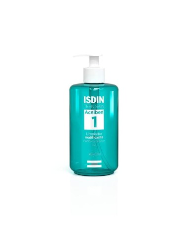 Isdin Acniben Gel Limpiador Matificante 400 Ml