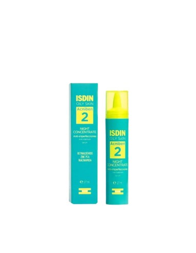 Isdin Acniben Night Concentrate Anti-Imperfecciones, 27 Ml