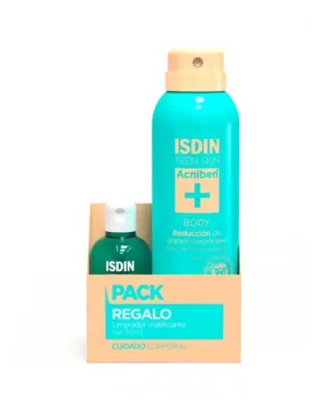 Isdin Acniben Pack Body + Gel Limp, 150+50 Ml