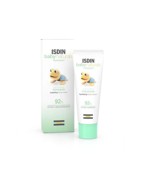 Isdin Baby Naturals Crema Facial Hidratante, 50 ml