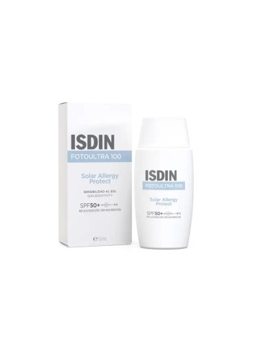 Isdin FotoUltra 100 Solar Allergy Fusion Fluid Spf50+, 50 ml