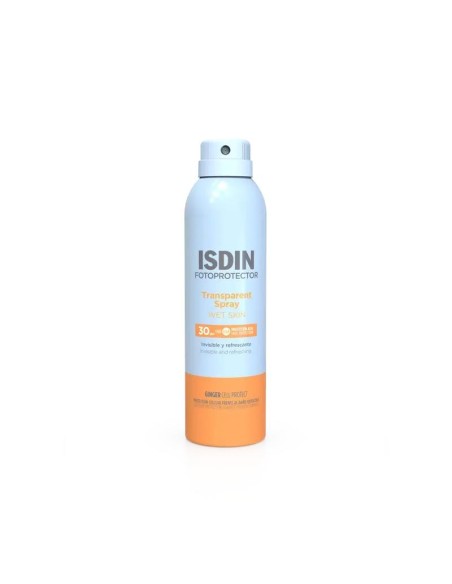 Isdin Transparent Spray Wet Skin Spf 30 250 Ml