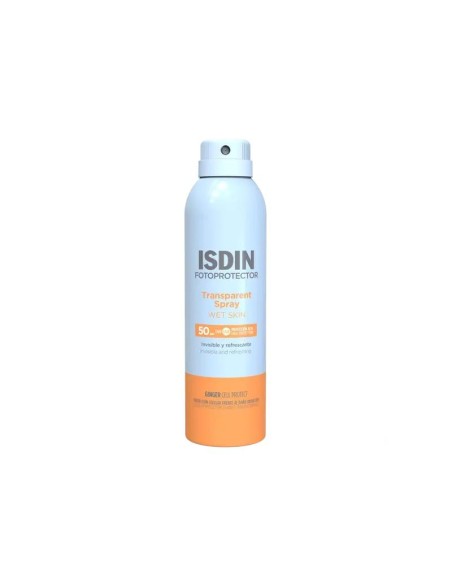 Isdin Transparent Spray Wet Skin Spf50 250 Ml