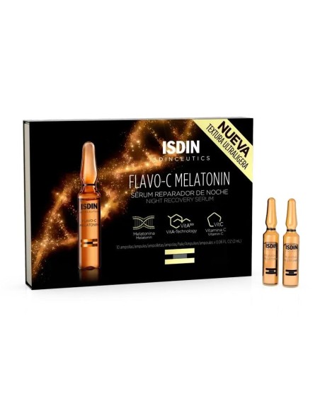 Isdinceutics Ampollas Flavo-C Melatonina 30 Unidades x 2 Ml