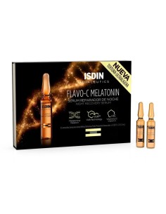 Isdinceutics Ampollas Flavo-C Melatonina 30 Unidades x 2 Ml 2