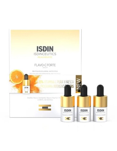 Isdinceutics Flavo-C Forte 5,3 Ml 3 Unidades