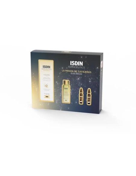 Isdinceutics Pack K-Ox Eyes 15Ml+ Essential Cleansing 27Ml +2 Ampollas Ultraglican