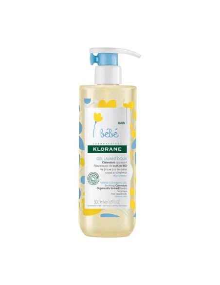 Klorane Bebé Gel de Baño con Caléndula 500 ml